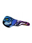 Седло велосипедное SDG Bel-Air V3 Artist Camo Alloy Purple