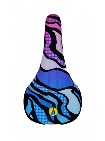 Седло велосипедное SDG Bel-Air V3 Artist Camo Alloy Purple