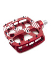 Педали для велосипеда E Thirteen Plus Flat Pedal Aluminum Body 22 Pins Red