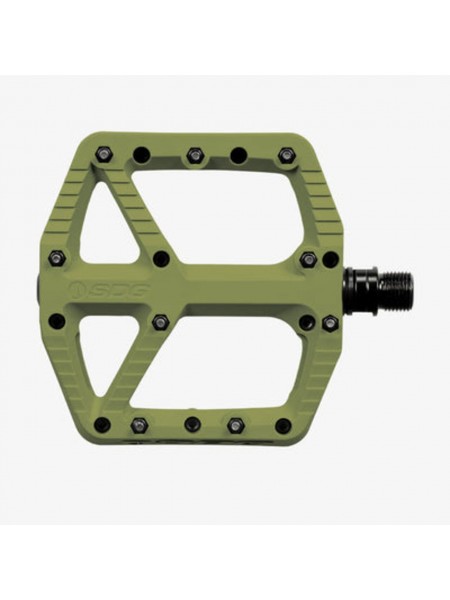 Педали SDG Composite Olive Green