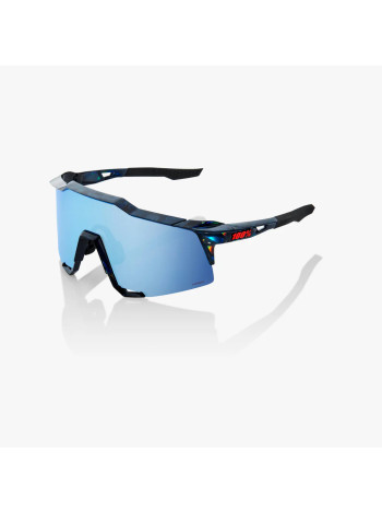 Спортивные очки 100% Speedcraft Black Holographic / Hiper Blue Multilayer Mirror Lens