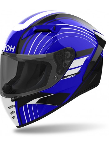 Шлем интеграл Airoh Connor Achieve Blue Gloss