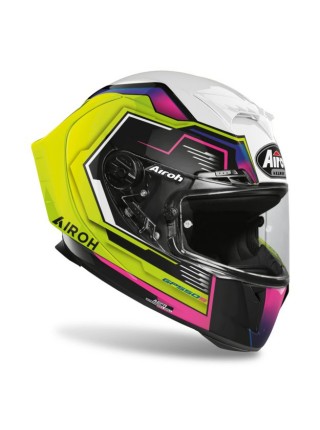 Мотошлем интеграл Airoh GP550 S RUSH MULTICOLOR