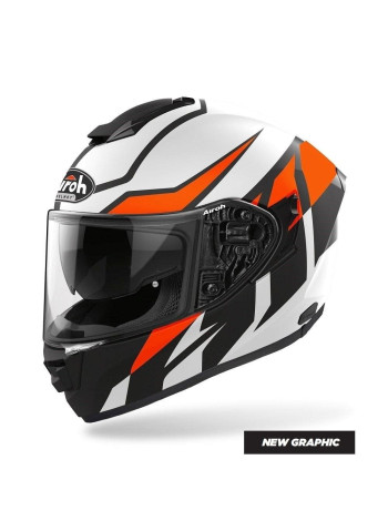 Мотошлем Airoh ST501 FROST ORANGE MATT