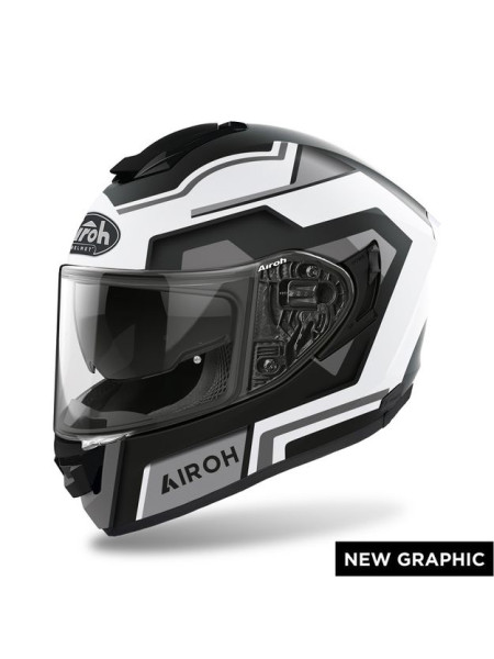 Шлем интеграл Airoh St 501 SQUARE Black Matt