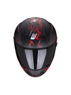 Мотошлем интеграл SCORPION EXO-390 CUBE Черно-красный