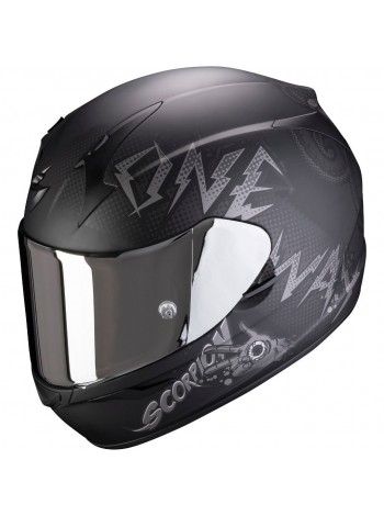 Мотошлем интеграл SCORPION EXO-390 ONEWAY Черно-серый