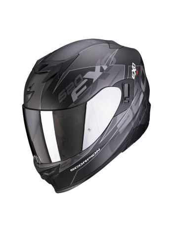 Мотошлем интеграл Scorpion EXO-520 EVO AIR COVER Черно-серый
