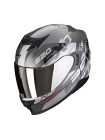 Мотошлем интеграл Scorpion EXO-520 EVO AIR COVER Серо-красный