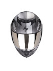 Мотошлем интеграл Scorpion EXO-520 EVO AIR COVER Серо-красный