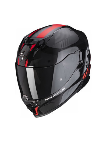 Мотошлем интеграл Scorpion EXO-520 EVO AIR LATEN Черно-красный