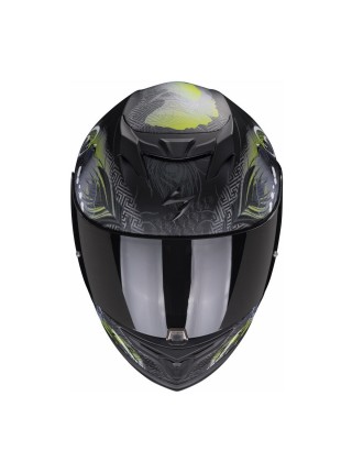 Интеграл Scorpion EXO-520 EVO AIR MELROSE Черно-желтый
