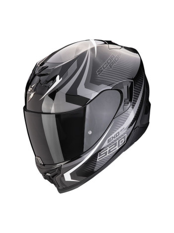 Мотошлем интеграл Scorpion EXO-520 EVO AIR TERRA Черно-белый