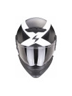 Мотошлем стритфайтер Scorpion Exo COVERT-FX GALLUS Черно-белый