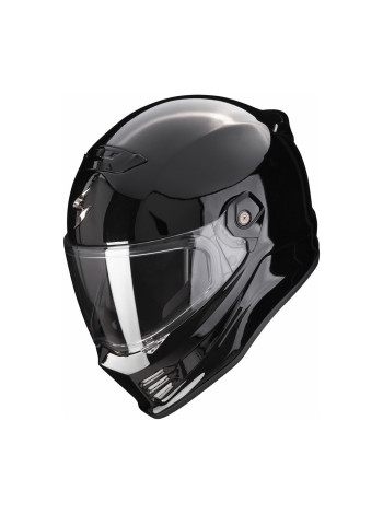 Мотошлем стритфайтер Scorpion Exo COVERT-FX SOLID Черный