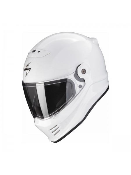 Мотошлем Scorpion Exo COVERT-FX SOLID Белый