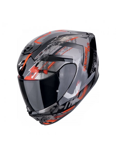 Интеграл Scorpion EXO-391 CLUTTER Черно-серо-красный