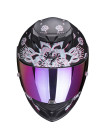 Мотошлем Scorpion EXO-520 AIR TINA Черно-розовый