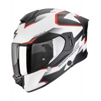 Интеграл Scorpion EXO-530 AIR CLIP Белый Матовый/Черный/Красный