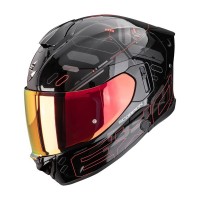 Интеграл Scorpion EXO-530 AIR FOND Черный/Красный