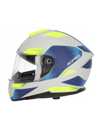 Шлем интеграл Acerbis KRAPON 22-06 Grey/Blue