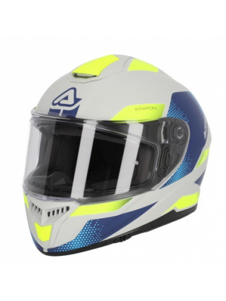 Шлем интеграл Acerbis KRAPON 22-06 Grey/Blue