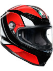 Шлем интеграл AGV K-6 Hyphen Black/Red/White