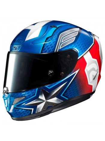 Шлем интеграл HJC RPHA 11 MARVEL MC2 CAPTAIN AMERICA