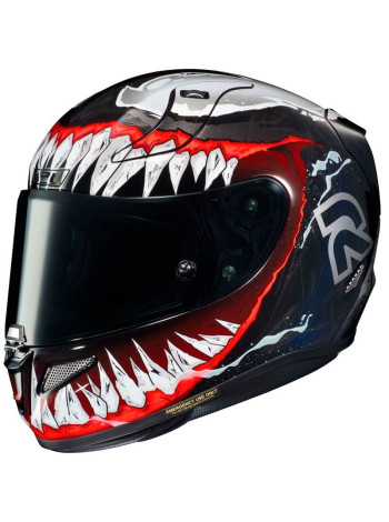 Шлем интеграл HJC RPHA 11 MARVEL MC1 VENOM 2