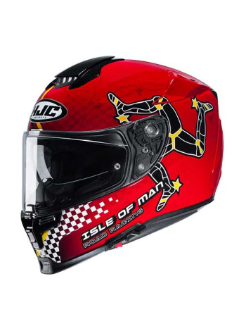 Шлем интеграл HJC RPHA 70 ISLE OF MAN MC1