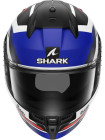 Мотошлем Shark D-SKWAL 3 FIRSTLAP Mat Black/Blue/Red