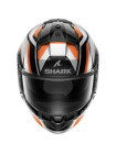 Мотошлем Shark RIDILL 2 APEX Silver/Black/Orange