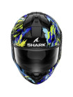 Мотошлем Shark RIDILL 2 RAGING BEAST Black/Blue/Green