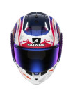 Мотошлем Shark SKWAL i3 REPLICA ZARCO GP DE FCE White/Violet/Blue