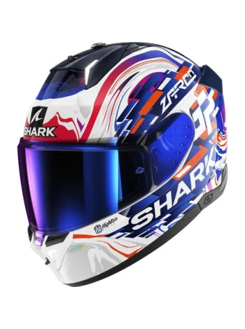 Мотошлем Shark SKWAL i3 REPLICA ZARCO GP DE FCE White/Violet/Blue