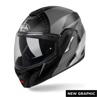 Шлем модуляр Airoh Rev 19 LEADEN ANTHRACITE MATT