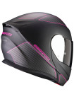 Мотошлем Scorpion EXO-920 FLUX Черно-розовый