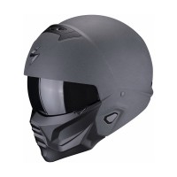 Шлем модуляр Scorpion EXO COMBAT II SOLID Серый