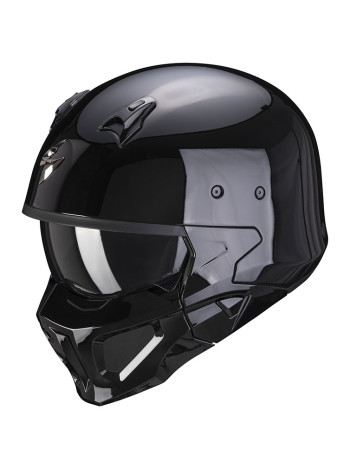 Шлем модуляр Scorpion EXO COVERT-X SOLID Black