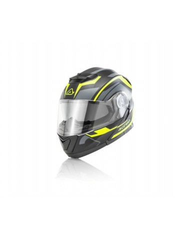 Шлем модуляр Acerbis SEREL Black/Yellow-Fluo