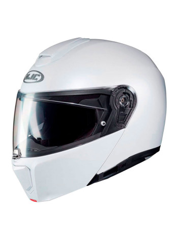 Мотошлем модуляр HJC RPHA 90 SEMI FLAT PEARL WHITE