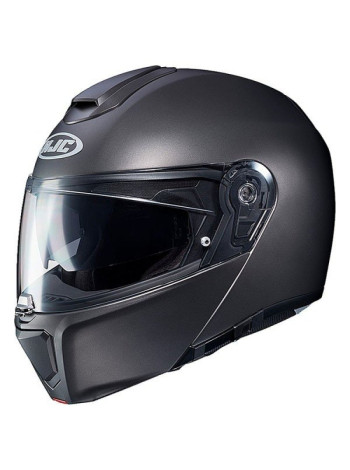 Мотошлем модуляр HJC RPHA 90 SEMI FLAT TITANIUM