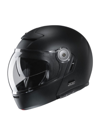 Мотошлем модуляр HJC V90 SEMI FLAT BLACK