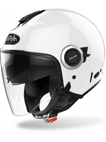 Открытый шлем Airoh Helios Color White Gloss
