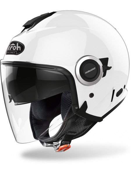 Открытый шлем Airoh Helios Color White Gloss