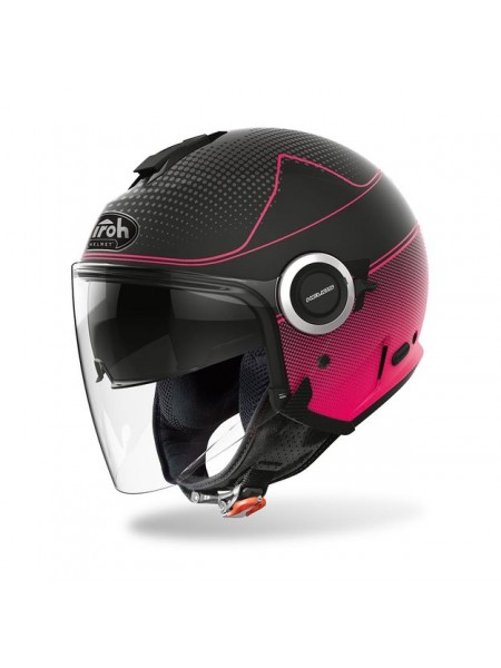 Открытый шлем Airoh Helios MAP PINK MATT