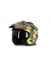 Открытый мотошлем Acerbis JET ARIA Green/Brown