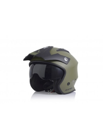 Открытый мотошлем Acerbis JET ARIA Military Green
