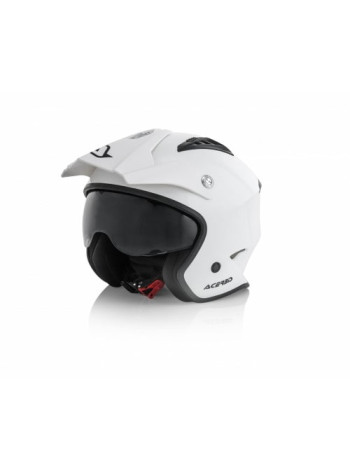 Открытый мотошлем Acerbis JET ARIA White Glossy