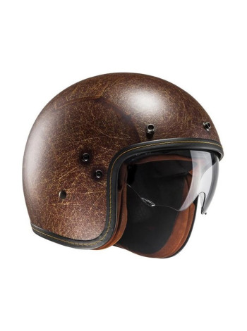 Открытый шлем HJC FG-70S VINTAGE SEMI FLAT BROWN